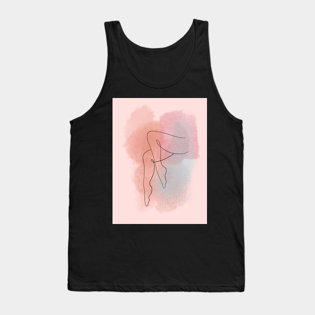 Leg#1 Tank Top by chloeklbennett